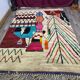 Large Berber wool rug 3x2 m
