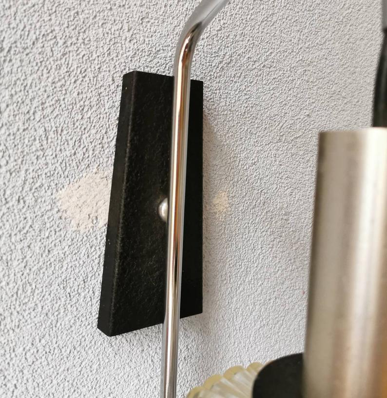 70s fishing rod wall applique