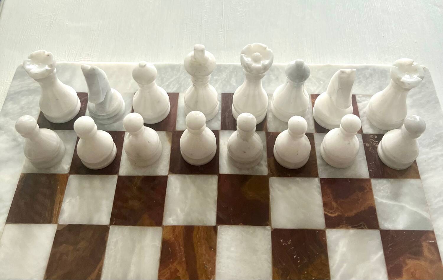 Marble chessboard