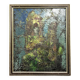 Russian School 1997: modernist oil on canvas