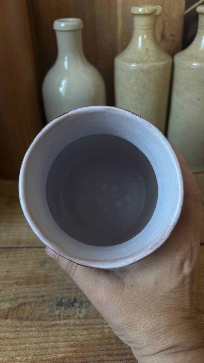 Jean Austryu (1910-2012) French ceramic 1950's, ceramic vase, France Céramique