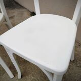 Series of 5 Baumann bistro chairs