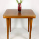 Square oak veneered folding table from Jitona, 1960