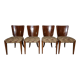 Dining chairs by Jindrich Halabala