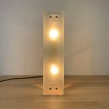 Vintage granite glass wall lamp 50/60s rectangle