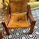 Pair of armchairs and a footrest Pierre Chapo 1960
