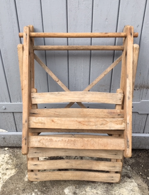 Old folding chair