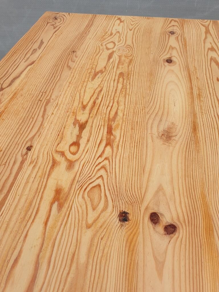 Mountain kitchen table in vintage pine 1970
