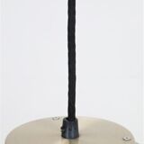 Mid-century pendant lamp in brass/gold finish / Danish modern design / Space Age / 1960s / 1970s