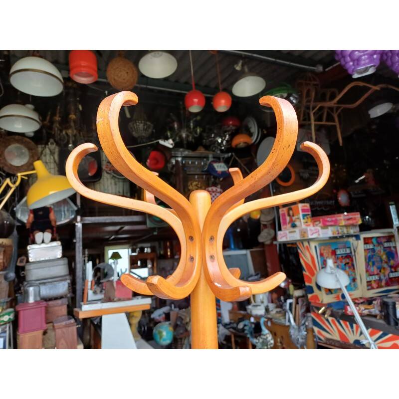 1960s "parrot" coat rack