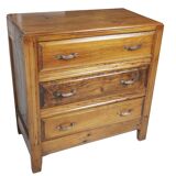 Commode bois 3 tiroirs