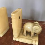 Pair of Herna elephant bookends