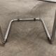 Pair of black Breuer b32 chairs and cannage