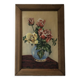 Flower bouquet painting