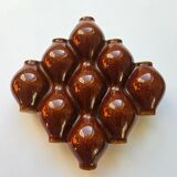 Rare Midcentury wall vase in ceramic, 1970s