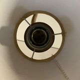 Brass and teak desk or table lamp by Temde, Switzerland 1960s