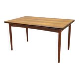Table en palissandre, design danois, années 1970, production : Danemark