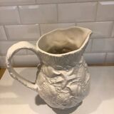 Large “shell” slip carafe