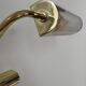 Applique vintage orientable en laiton, France, 1970
