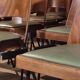 Lot of 19 chairs Baumann Manhattan skai green