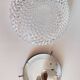 APPLIQUE Semi-Crystal Ceiling Light 1950s