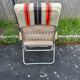 Fauteuil, transat de jardin vintage