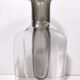 Transparent and Grey Sommerso Murano Glass Vase by Hora P