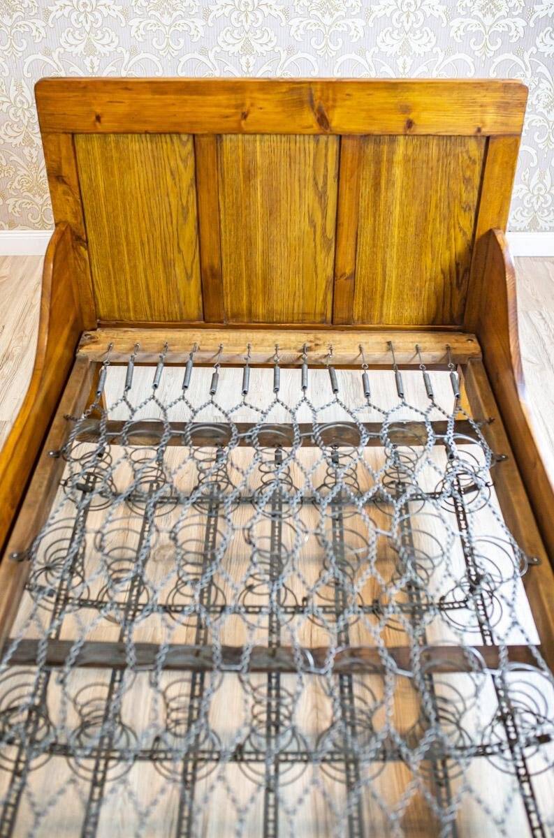 Antique Pine Bed, 1910