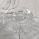 1 Val Saint Lambert crystal champagne glass, Nestor model, Hamle cut