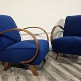 Lounge Chairs from Jindrich Halabala, 1940s, Set of 2