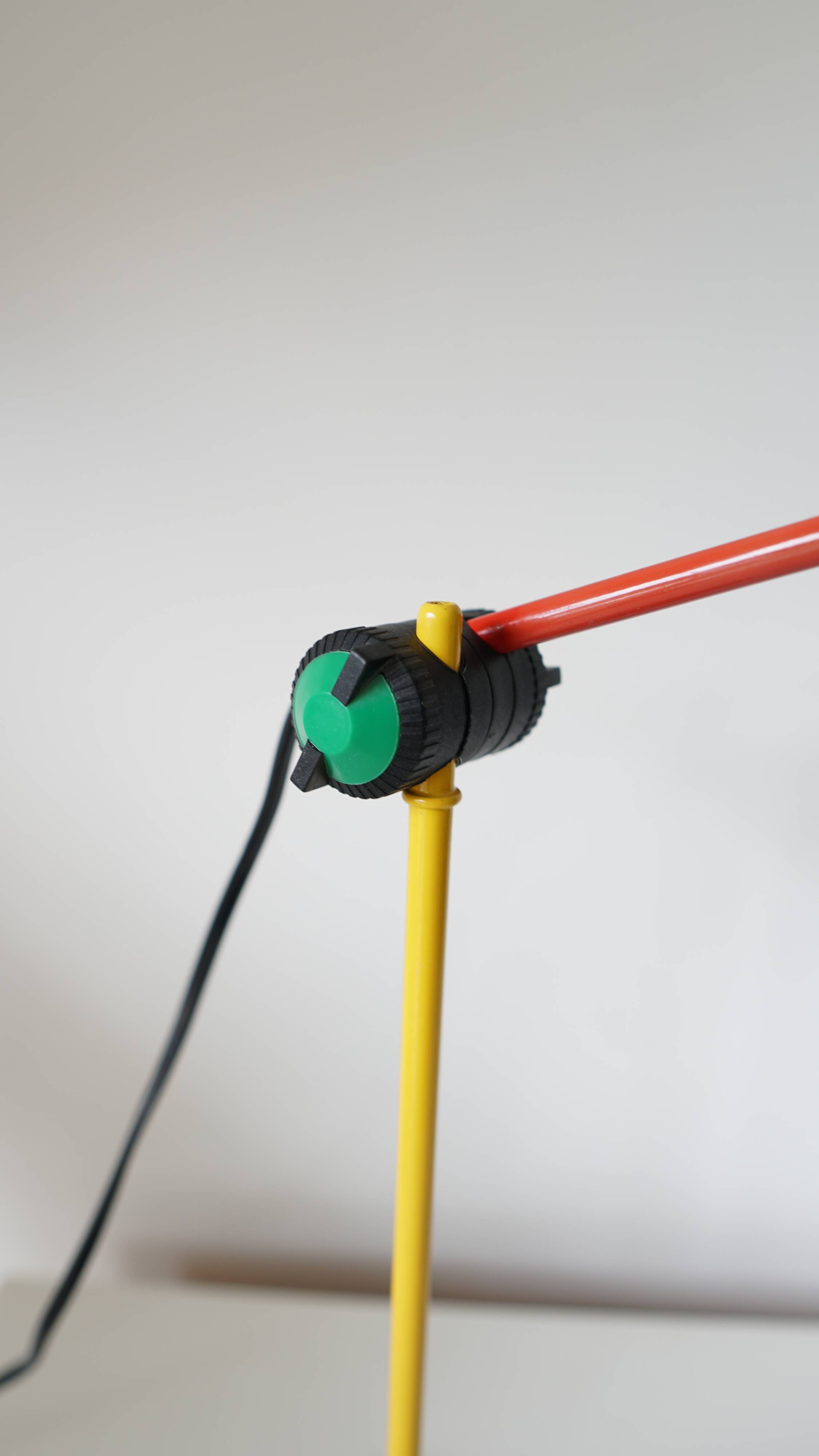 Veneta Lumi Memphis Milano Colorblock style table lamp - 80s