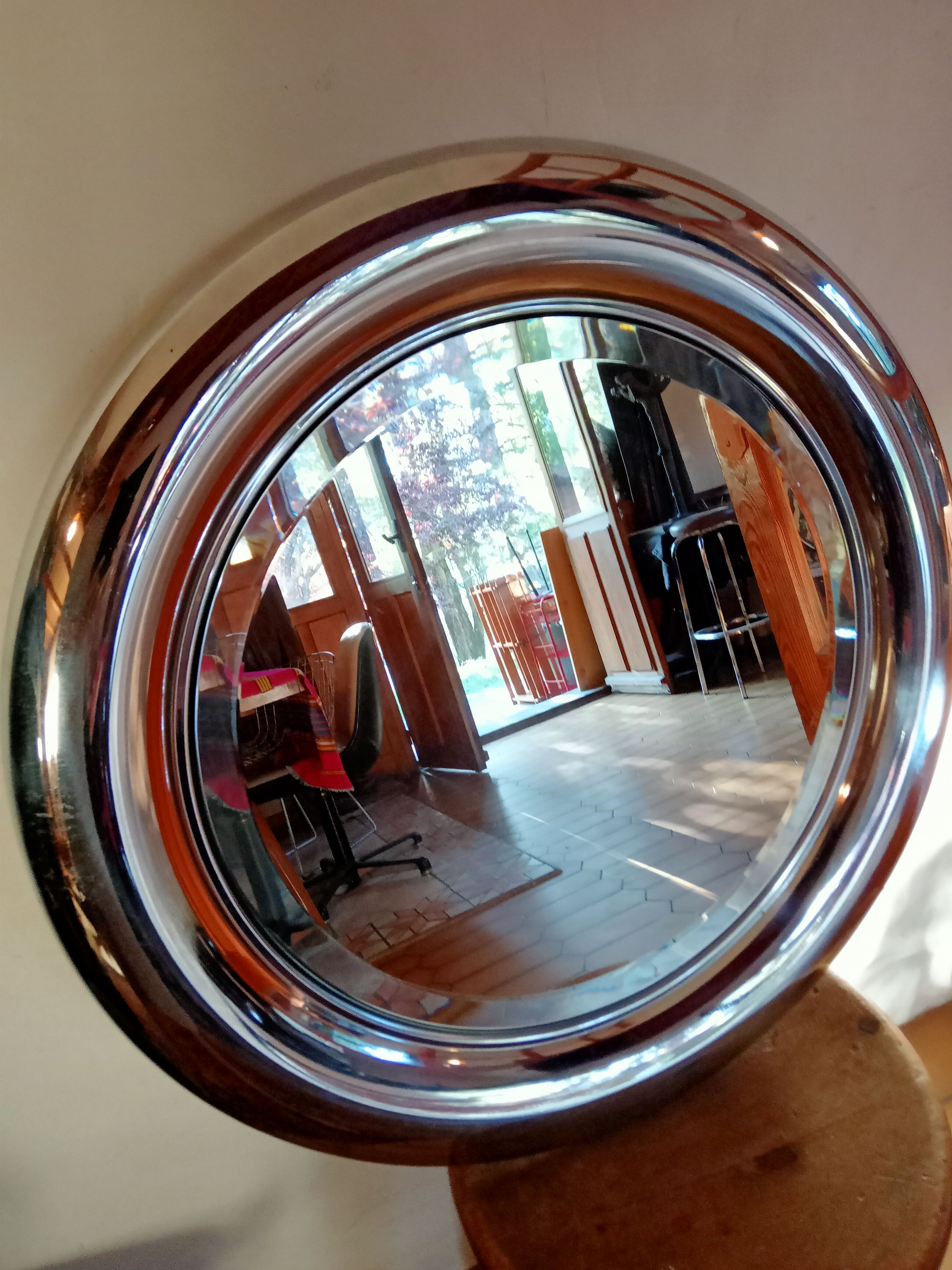 Chrome mirror design Italy