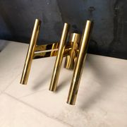 Single brass sconce from Sciolari, italy, 1970