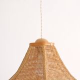 Vintage cane pendant light