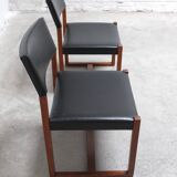 Pair of side chairs by Alfred Hendrickx for Belform, 1960s