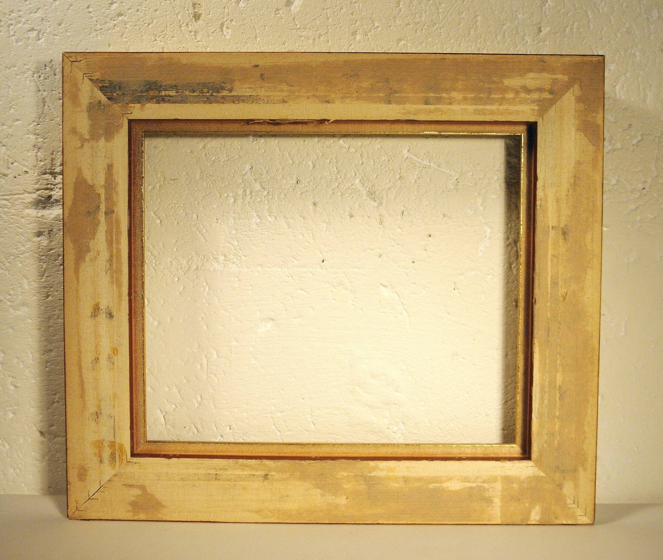 Golden wooden frame 34 x 30