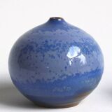 Set of 4 blue ceramic vases - Antonio Lampecco