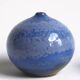 Set of 4 blue ceramic vases - Antonio Lampecco