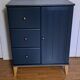 Commode scandinave bleu ganne