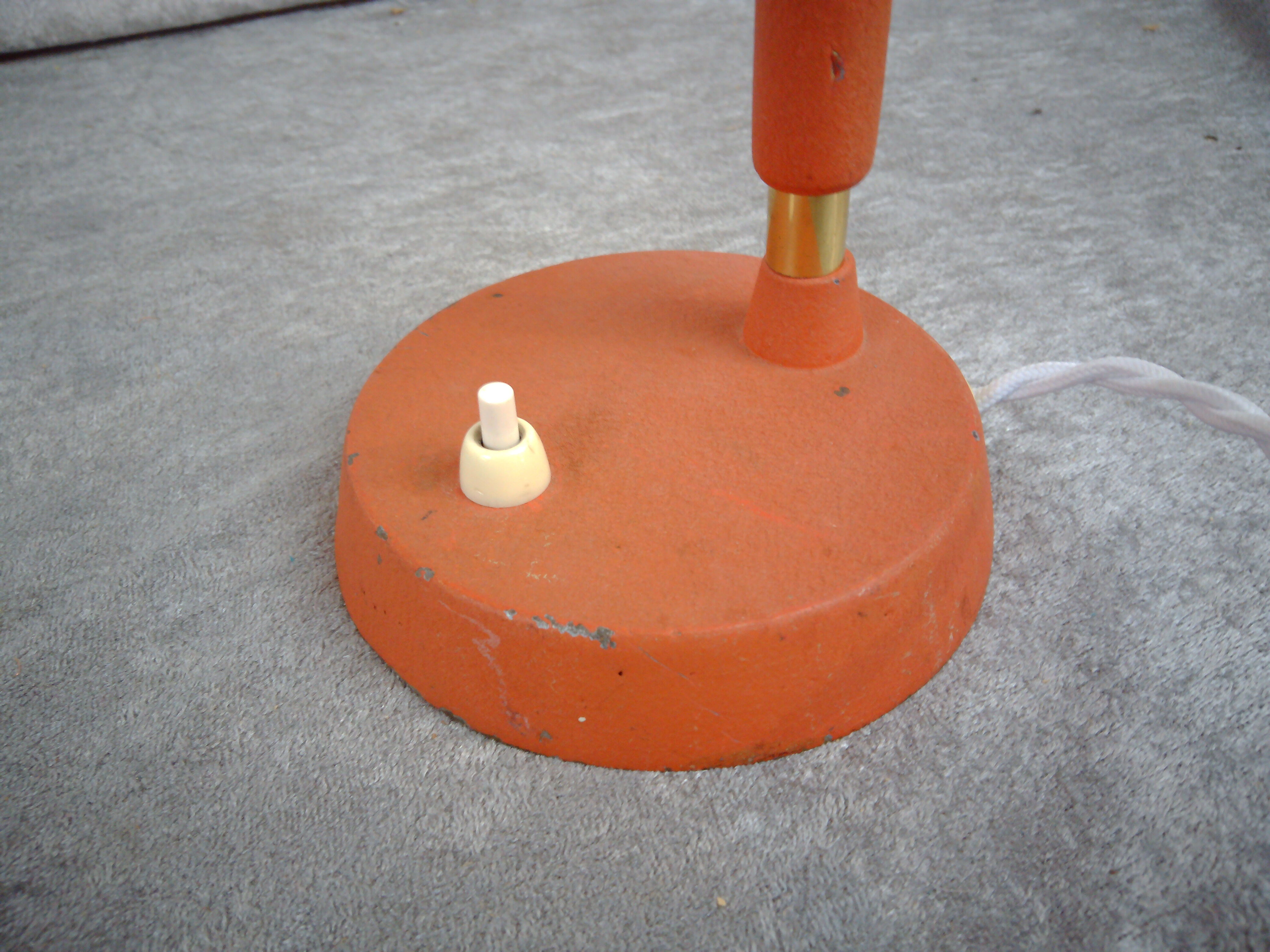 Mid-century industrial desklamp, 1950's.