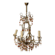 Glass bead chandelier