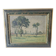 Oil painting on canvas - Impressionist rural landscape signed F Martin