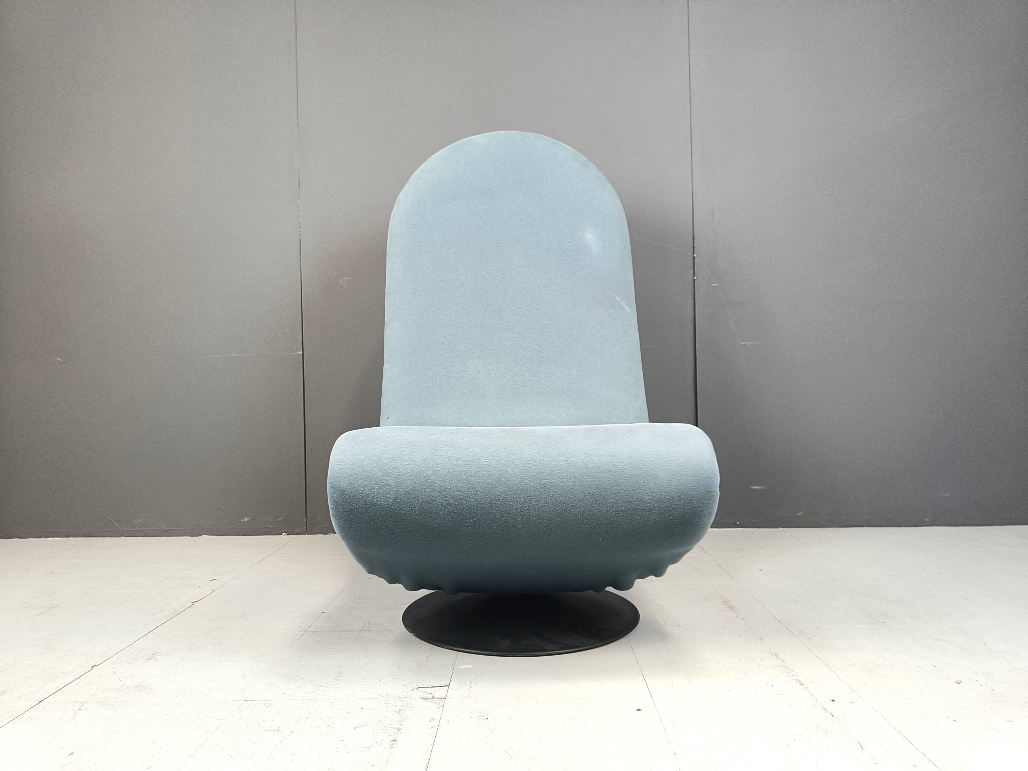 1-2-3 High Back Chair for Fritz Hansen by Verner Panton for Fritz Hansen, 1970s