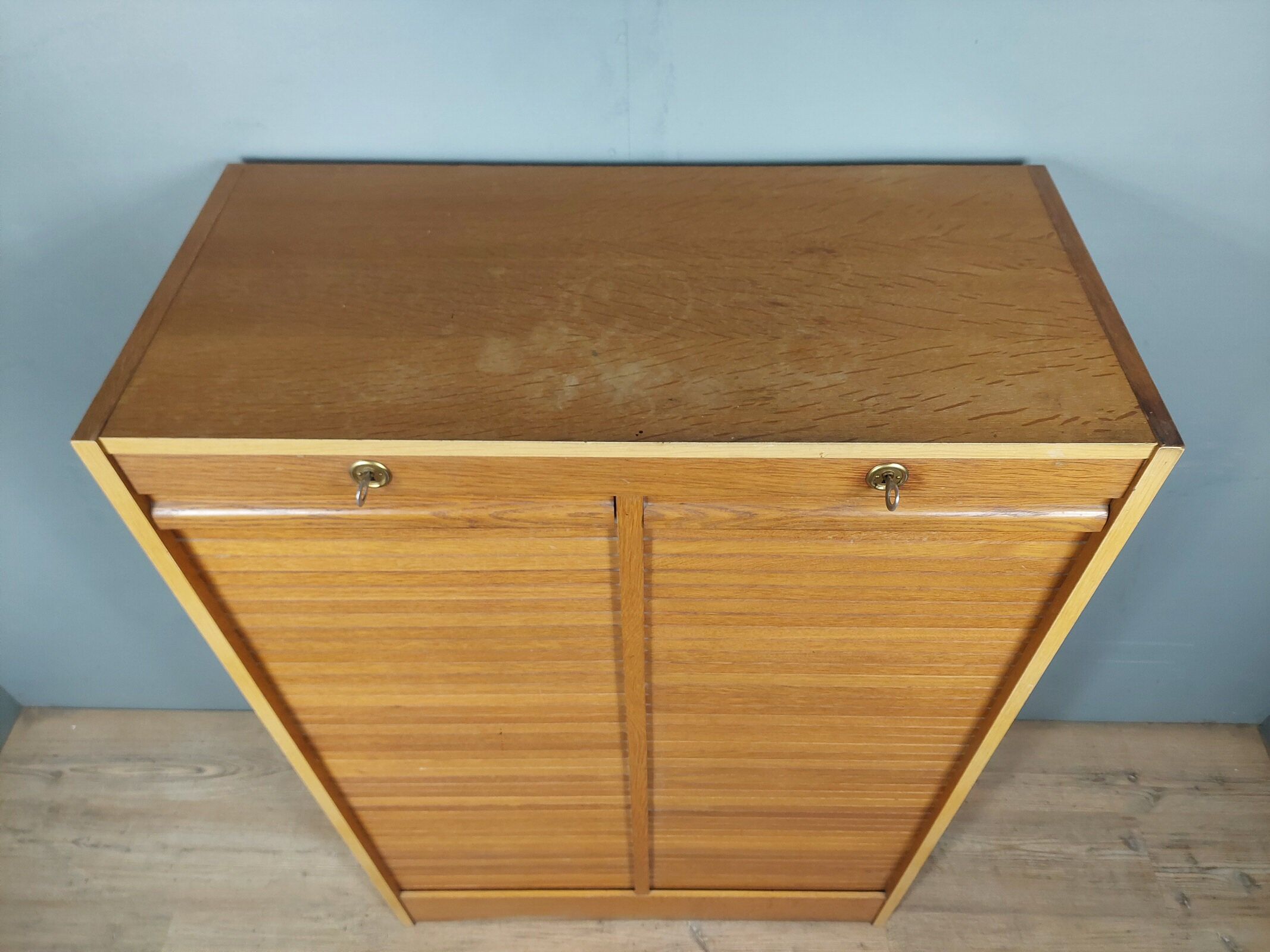 Double curtain binder