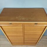 Double curtain binder