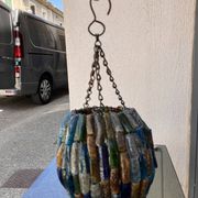 vintage Murano glass paste chandelier