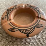 1 Berber ashtray in varnished terracotta