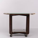 Desserte de service Art Déco en bois de Coromandel 1930