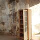 Bibliothèque vitrée vintage
