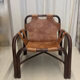 Pair of Tito Agnoli armchairs from the 1970s.